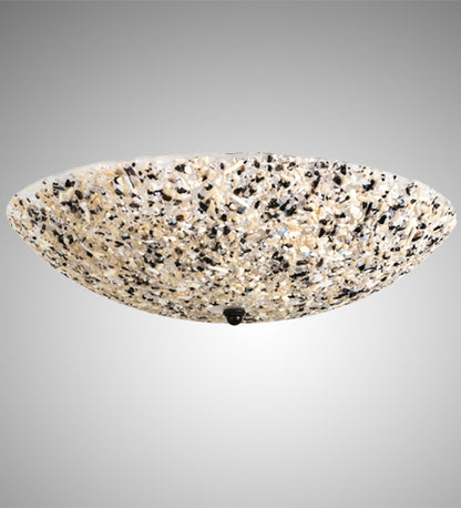 17"W Metro Fusion Rockscape Flushmount by Meyda Lighting