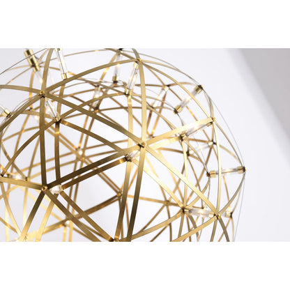 LED Chandelier with Star Lights