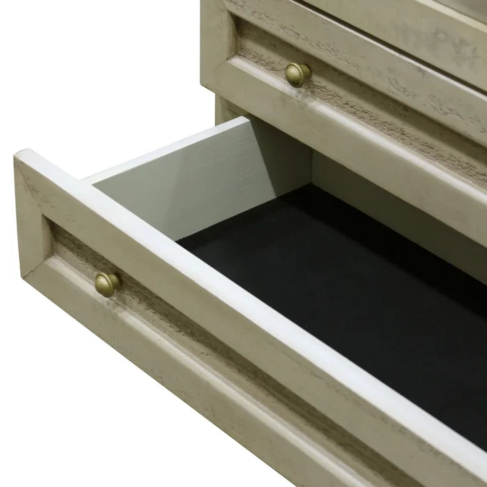 Cream Meridian Display Cabinet