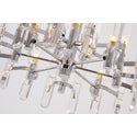 2 Tier Gold/Chrome Chandelier