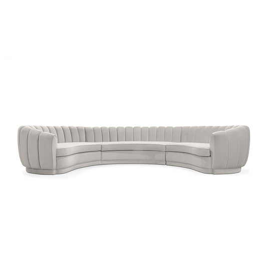 Pearl Round Three Sofa