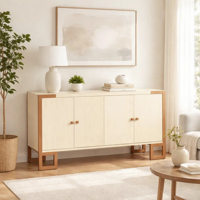 Halton 4 Door Wooden Sideboard