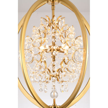 Sphere Cage Chandelier