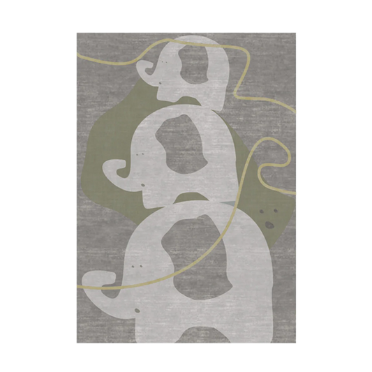 Power Elephant Rug
