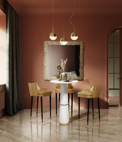 Plum Bar Chair