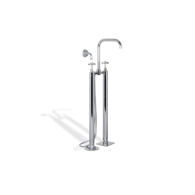 Bourgeois II Floor Mounted Mixer Tap