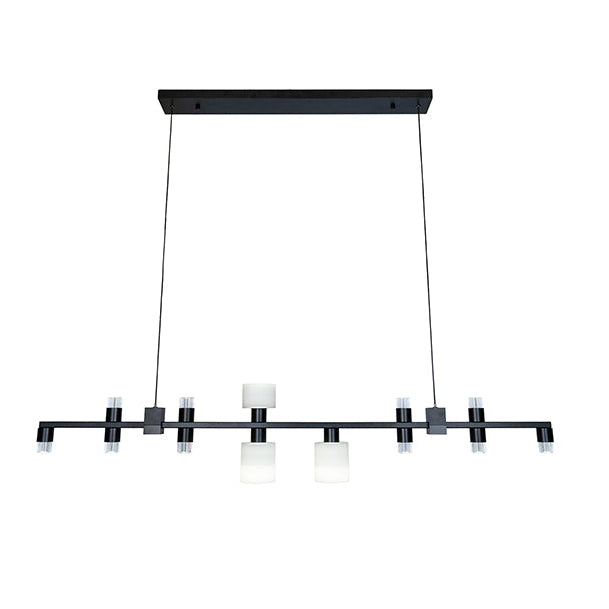 Metal & Glass LED Chandelier