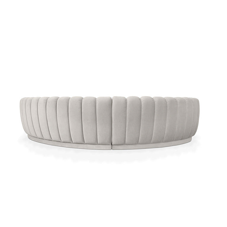 Pearl Round Three Sofa