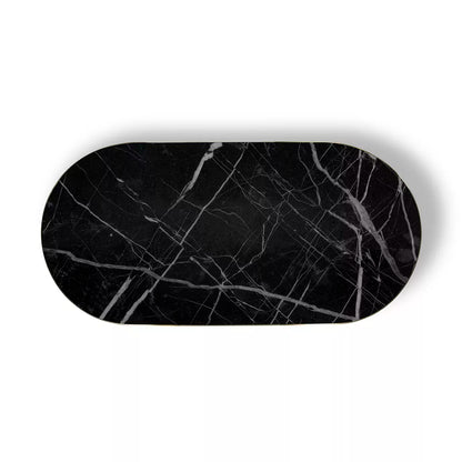 Decodiva Nero Marquina Marble Dining Table