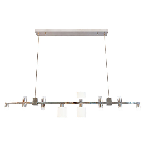 Metal & Glass LED Chandelier