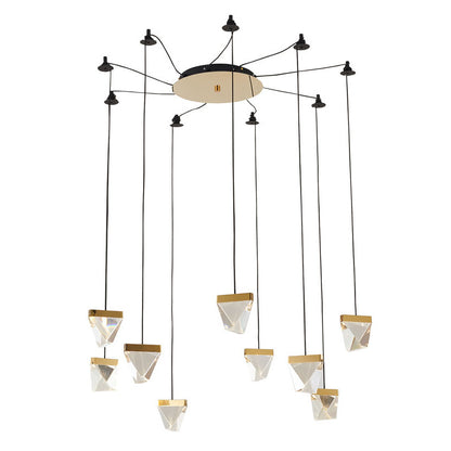 Modern 5+ Light LED Chandelier