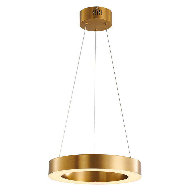 Modern Halo Round LED Chandelier