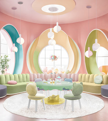 Periwinkle Suspension Lamp