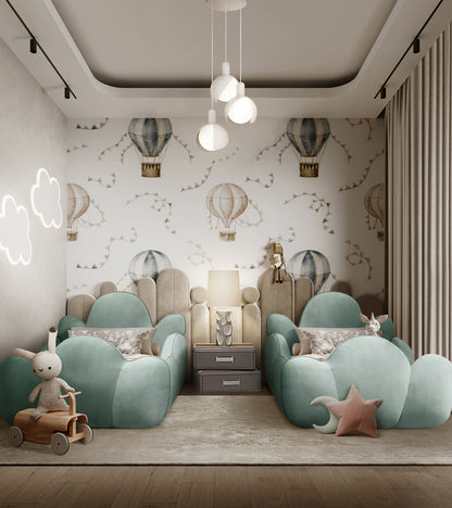 Periwinkle Suspension Lamp