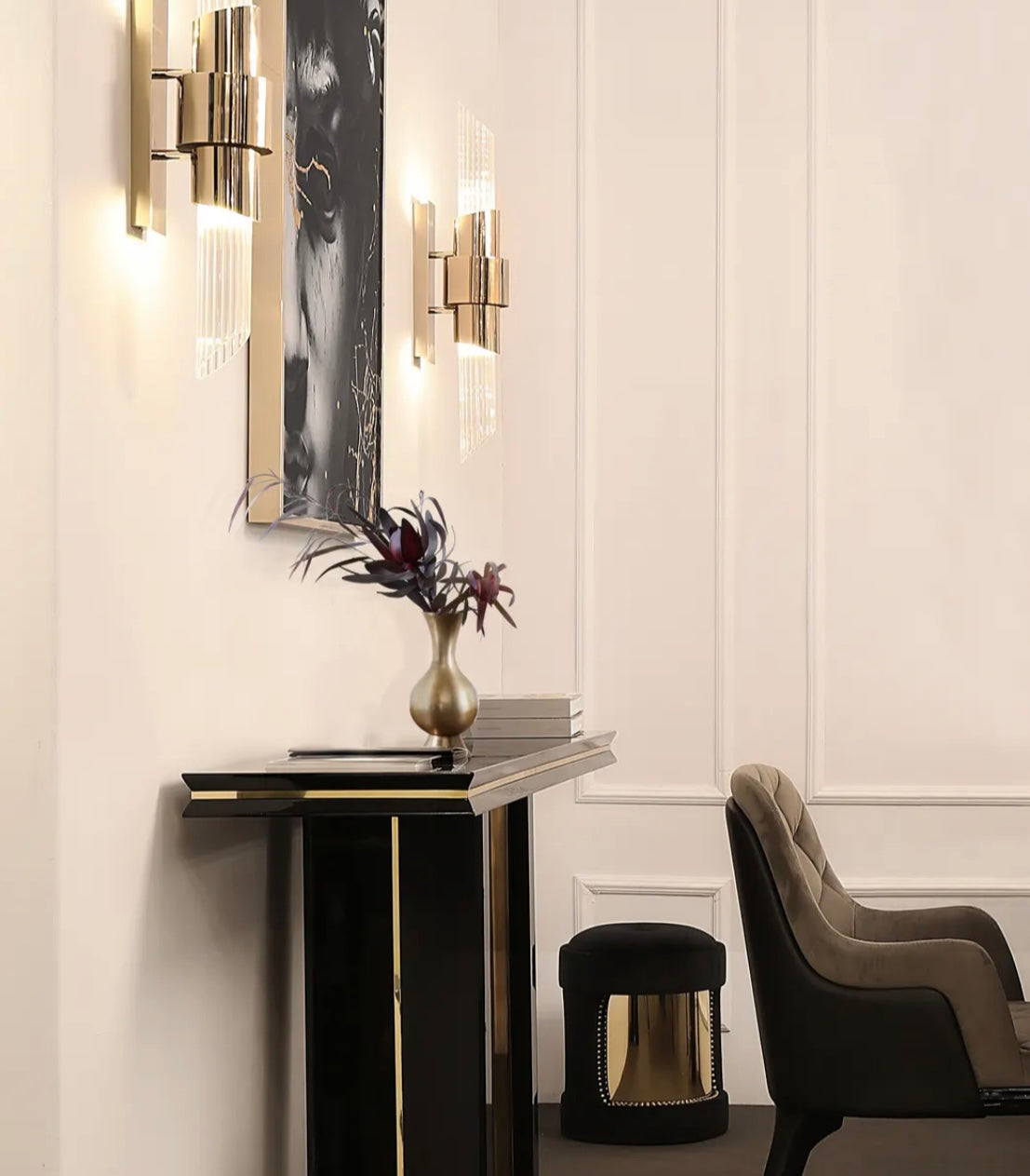 Tycho Small Wall Lamp by Luxxu