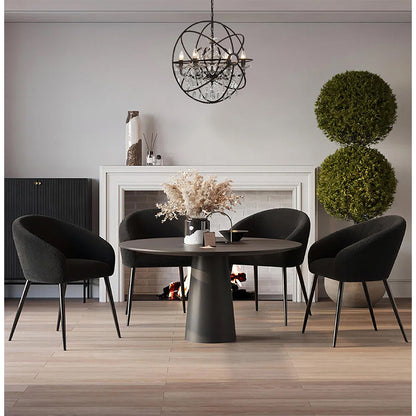 Clear Crystal Chandelier with Chrome/Black Cage Frame