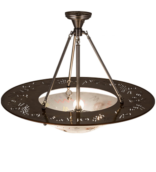 Supernova Inverted Pendant by Meyda Lighting