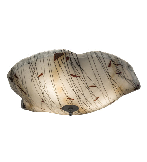 25" Wide Metro Fusion Ramoscelli Flushmount by Meyda Lighting