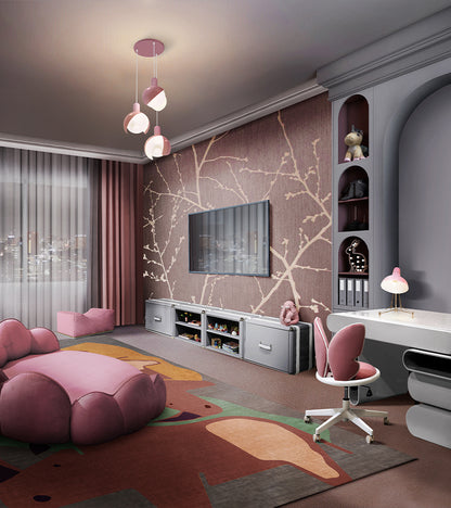 Periwinkle Suspension Lamp