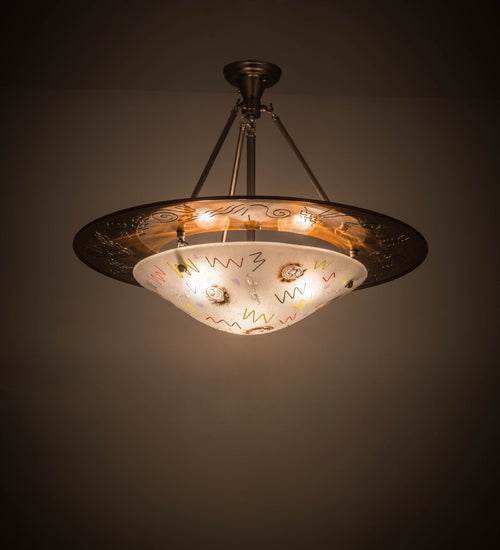 Supernova Inverted Pendant by Meyda Lighting