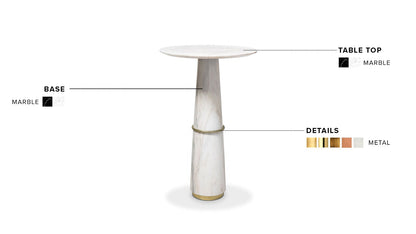 Agra Bar Table