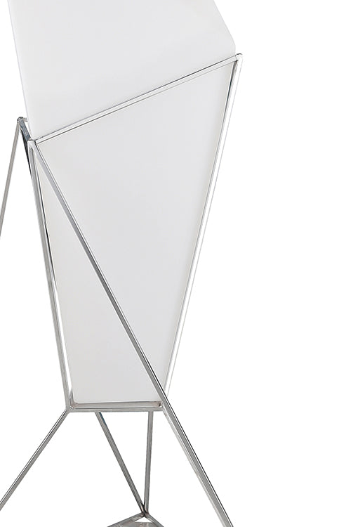 Matte White LED Light Floor