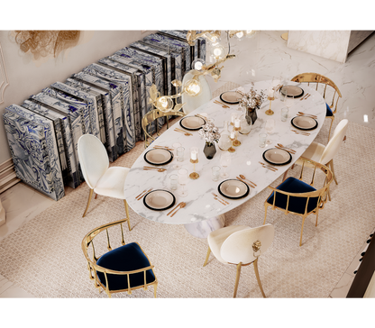Pietra Oval XL Dining Table