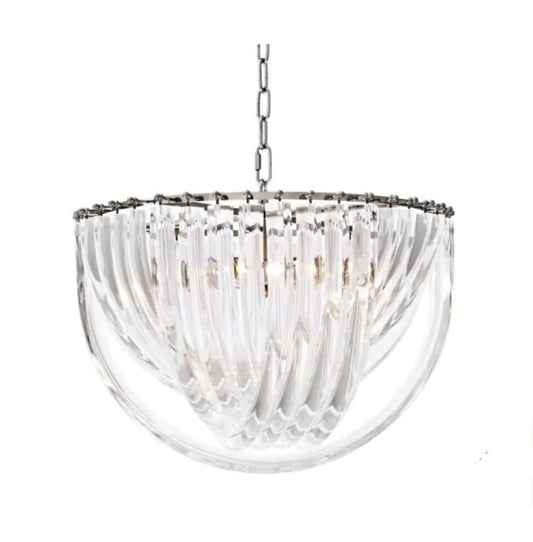 Chandelier Murano 19.5" dia x 13" H - Front view