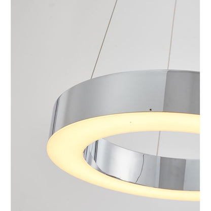 Modern Halo Round LED Chandelier