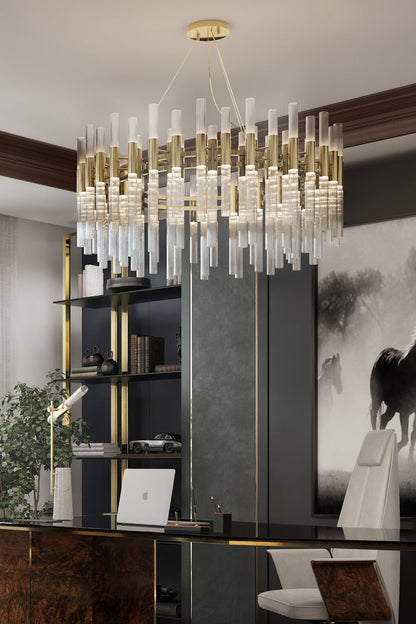 Waterfall Round Suspension by Luxxu