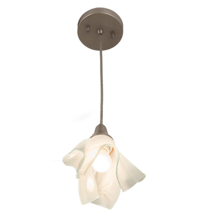 Blanco Swirl Handkerchief Pendant | Brushed Nickel Finish by Meyda Lighting