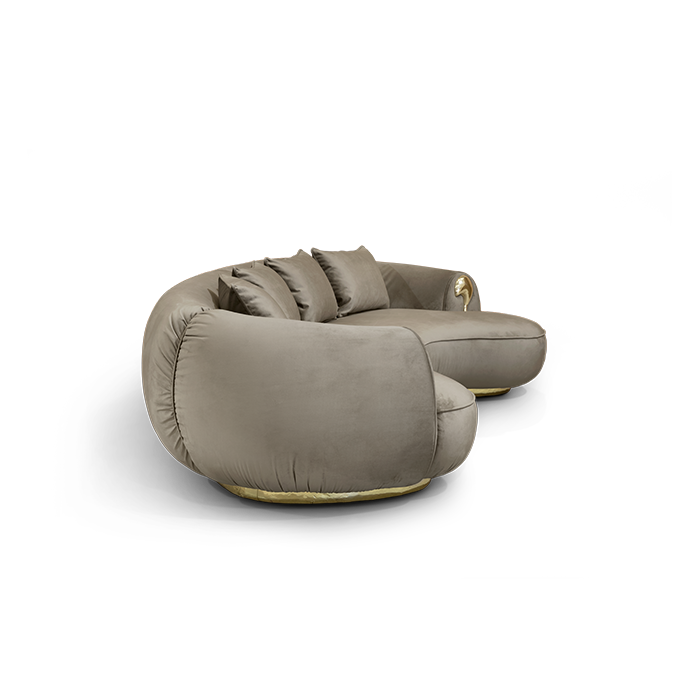 Soleil Curved Sofa