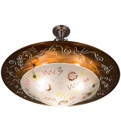 Supernova Inverted Pendant by Meyda Lighting