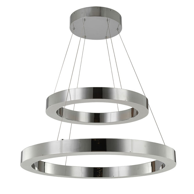 Double Halo LED Chandelier