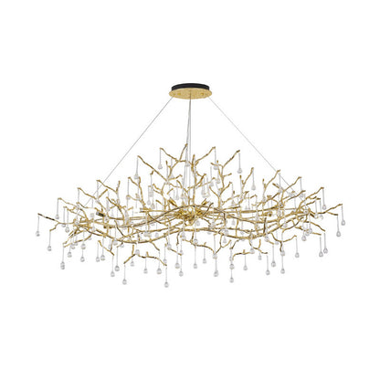 Solid Brass Living Chandelier