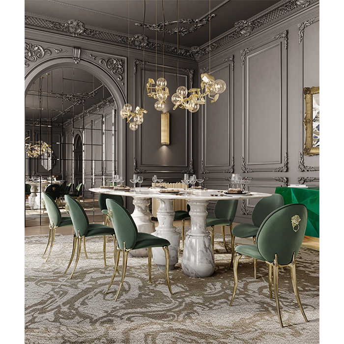 Pietra Oval XL Dining Table