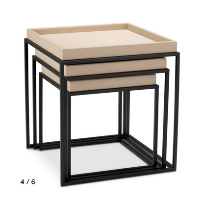 Side Table Léonard set of 3