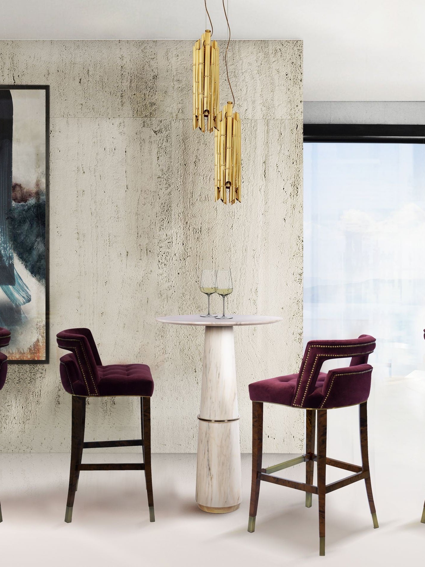 Agra Bar Table