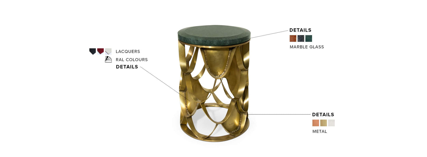 Koi Side Table