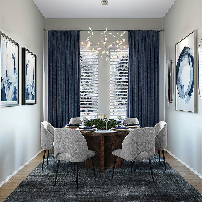 LED Petal Chandelier With Frosted Acrylic Diffusers