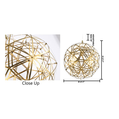 LED Chandelier with Star Lights