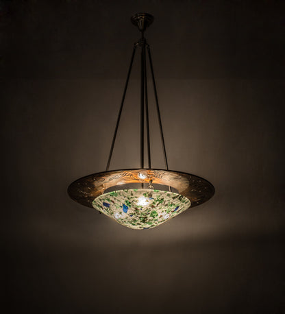 Celestial Fused Glass Pendant | 48" High by Meyda Lighting