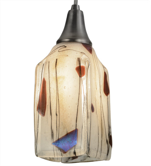 Ramoscelli Draped Glass Pendant by Meyda Lighting