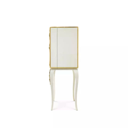 Spellbound Aged Mirror Bar Cabinet