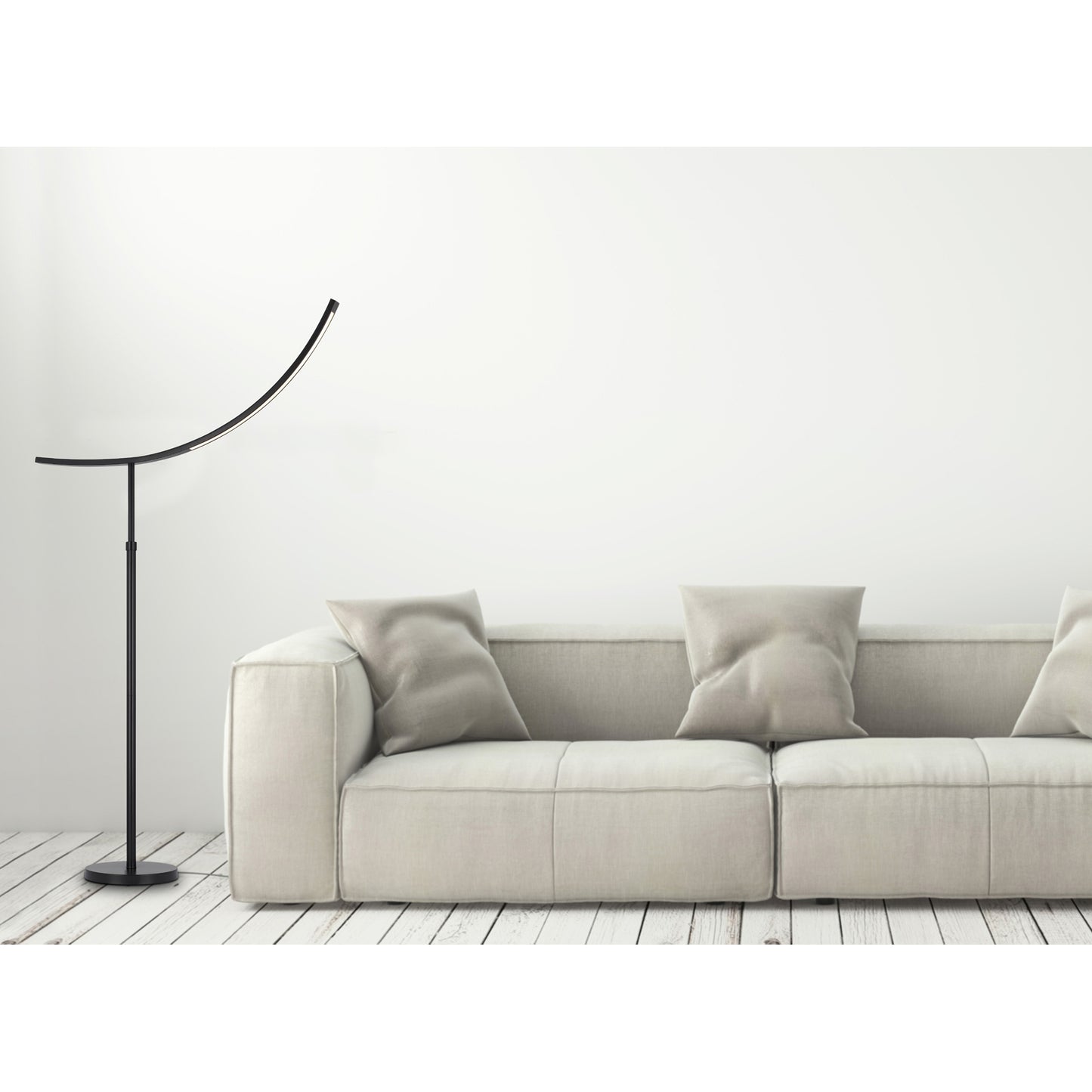 Modern Lantern Shade Floor Lamp