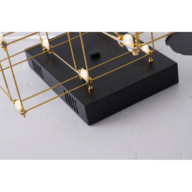 Gold LED Floor Lamp