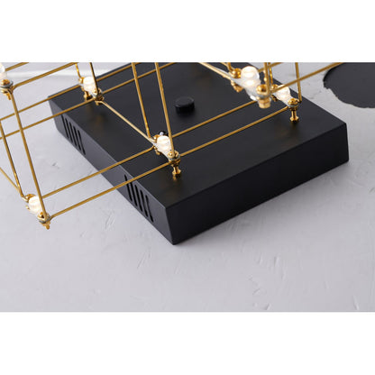 Gold LED Floor Lamp