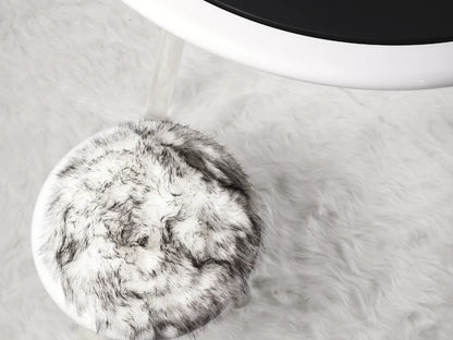 Illusion White Bear Stool