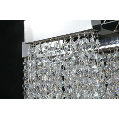 Modern Chrome LED Chandelier