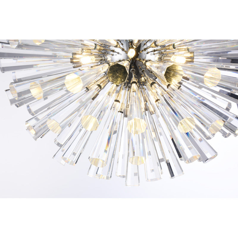 Clear Crystal Sputnik Chandelier